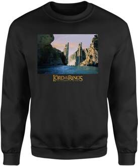 Lord Of The Rings Argonath Sweatshirt - Black - XXL Zwart