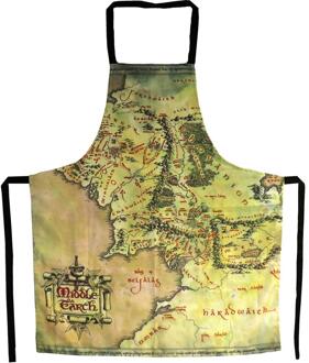 Lord of the Rings cooking apron The Middle Earth Map