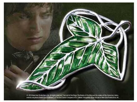 Lord of the rings: elven leaf brooch