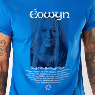 Lord Of The Rings Eowyn The Shieldmaiden Men's T-Shirt - Royal Blauw - L - Royal Blue