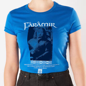 Lord Of The Rings Faramir Of Rohan Women's T-Shirt - Royal Blauw - L - Royal Blue
