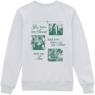 Lord Of The Rings Fellowship Sweatshirt - White - 5XL