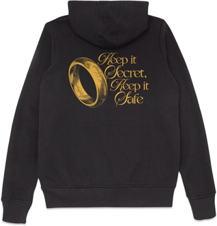 Lord Of The Rings Keep It Safe Hoodie - Black - S