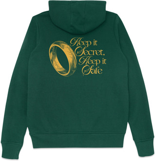 Lord Of The Rings Keep It Safe Hoodie - Green - XXL