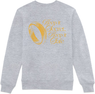Lord Of The Rings Keep It Safe Sweatshirt - Grey - 3XL