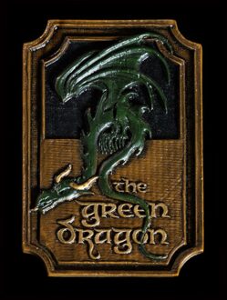 Lord of the Rings Magnet The Green Dragon