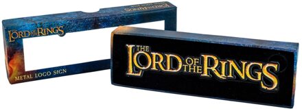 Lord of the Rings: Metal Logo Sign