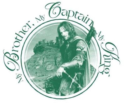 Lord Of The Rings My Captain Sweatshirt - White - 3XL