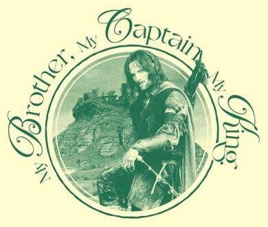 Lord Of The Rings My Captain Unisex T-Shirt - Cream - XXL