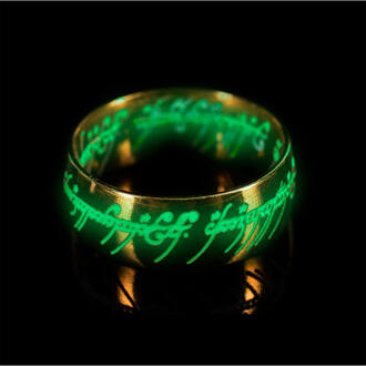 Lord of the Rings One Ring Glow in the Dark Replica