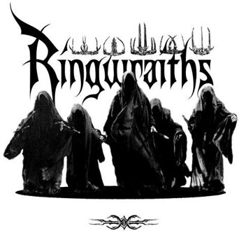 Lord Of The Rings Ringwraiths Unisex T-Shirt - White - M