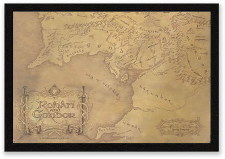 Lord Of The Rings Rohan And Gondor Entrance Mat