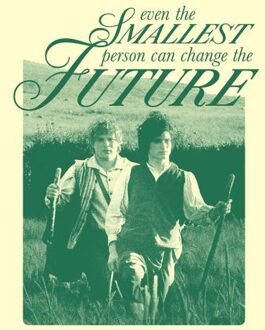 Lord Of The Rings Small Person Unisex T-Shirt - Cream - XXL