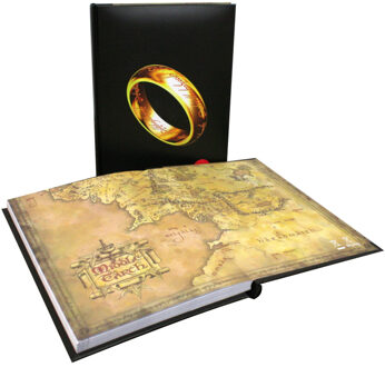 Lord of the Rings: The One Ring Big Notebook With Light Zwart