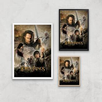 Lord Of The Rings: The Return Of The King Giclee Art Print - A4 - Print Only Meerdere kleuren