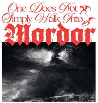 Lord Of The Rings Walk Into Mordor Unisex T-Shirt - White - S