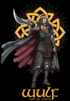 Lord Of The Rings Wulf Pose Men's T-Shirt - Black - M