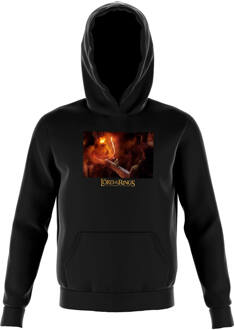 Lord Of The Rings You Shall Not Pass Kids' Hoodie - Black - 134/140 (9-10 jaar) Zwart - L