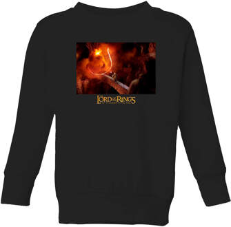 Lord Of The Rings You Shall Not Pass Kids' Sweatshirt - Black - 98/104 (3-4 jaar) Zwart - XS