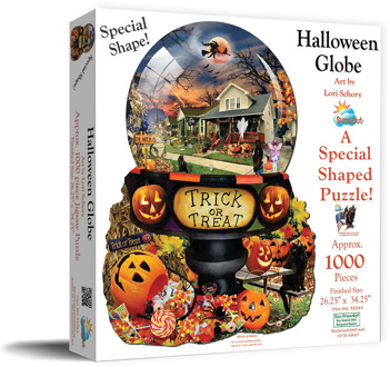 Lori Schory - Halloween Globe Puzzel (1000 stukjes)