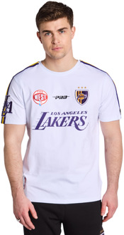 Los Angeles Lakers Ultras T-shirts Heren - Wit - Maat L - Katoen Jersey White