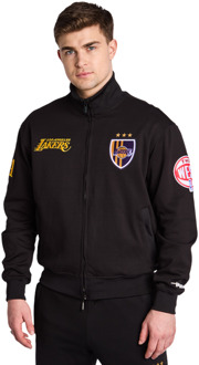 Los Angeles Lakers Ultras Trainingspakken Heren - Zwart - Maat M - Katoen Fleece Black
