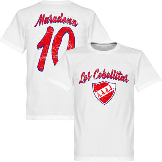 Los Cebollitas Maradona 10 T-Shirt - Wit - XXL