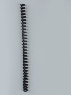Losbladige Plastic Binding Ring Lente Spiraal Ringen Voor 30 Gaten A4 A5 A6 Papier Notebook Kantoorbenodigdheden Briefpapier zwart