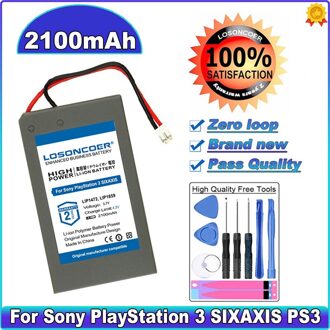 Losoncoer 2100Mah Batterij LIP1472, LIP1859 Voor Sony Playstation 3 Sixaxis, PS3 PlayStation3 Batterij Batterijen