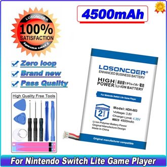 Losoncoer 4500Mah HDH-003 Batterij Voor Nintendo Schakelaar Lite Game Speler Li-Ion Oplaadbare Batterijen