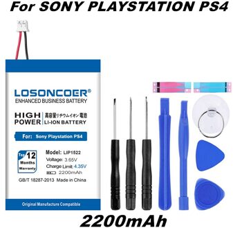 Losoncoer LIP1522 2200Mah Batterij Voor Sony Gamepad PS4 Dualshock4 V1 Draadloze Controller CUH-ZCT1E CUH-ZCT1U CUH-ZCT1H/B
