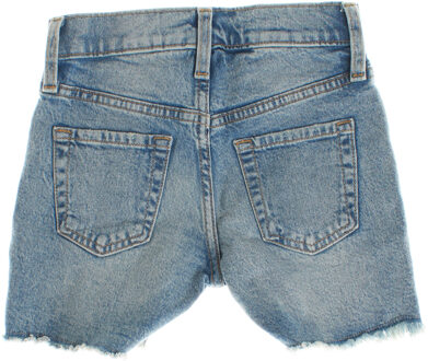 Losse bermuda met hoge taille 600982 voor meisjes Lichtblauw