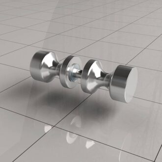 Losse Deurknop Type 3 Chroom Aqua Splash