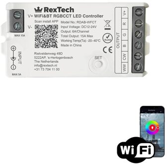 Losse wifi controller voor RGBWW led strips