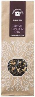 Losse zwarte thee - Great ginger chai - 75 gram