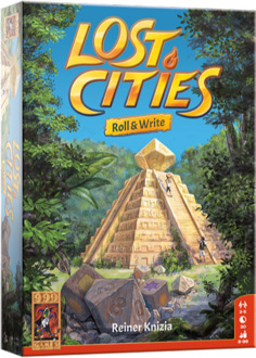 Lost cities: roll & write - dobbelspel