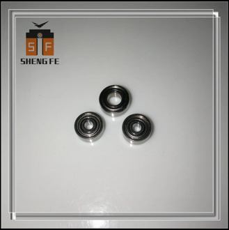 lot(3Pcs):ABEC-7 Fishing reel Bearing (1Pcs 5x11x4+2Pcs 3x10x4) For ABU Garcia Baitcasting Reel|hybrid Si3N4 Ceramic Bearing