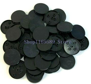 Lot Van 60Pcs 60Mm (Werkelijke 64Mm) Base Ronde Bases Voor Miniatuur Wargames Tafel Games