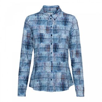 Lotte blouse- denim Print / Multi - S