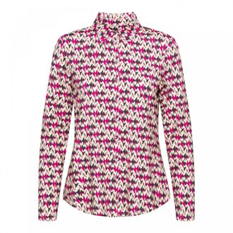 Lotte blouse- random ikat Print / Multi - S