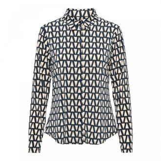 Lotte blouse-triangle Print / Multi - S