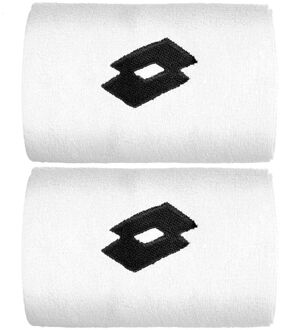Lotto 3,5in Zweetband Verpakking 2 stuks Dames-wit,zwart - nosize