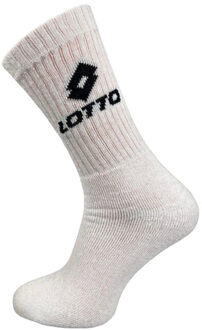 Lotto Badstof sokken heren (doos van 3) Wit - 38-42