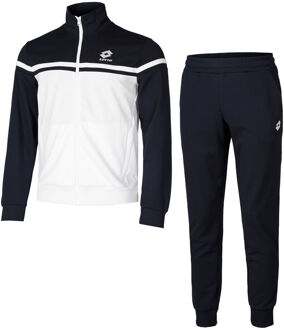 Lotto Circle Trainingspak Heren-Wit,Donkerblauw - M,L,XL,XXL