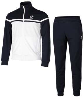 Lotto Circle Trainingspak Heren-Wit,Donkerblauw - XL