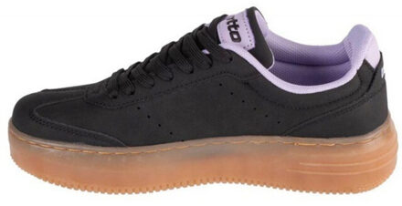 Lotto Dames iskar synthetisch leren trainers Zwart - 39,5