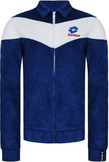 Lotto Grafisch Dames Blauw/Wit Track Jacket - maat XS