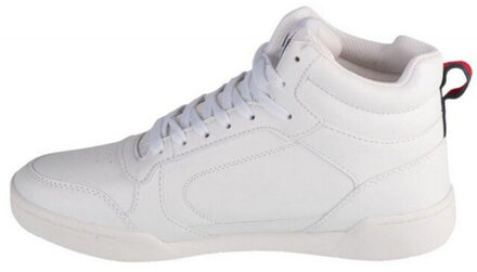 Lotto Heren nandu synthetisch leer mid cut trainers Wit - 45,5