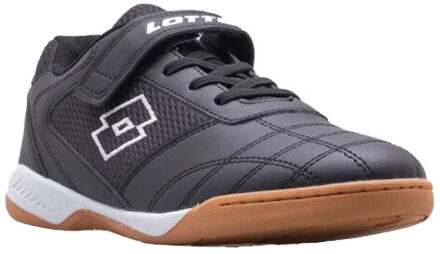 Lotto Kinderen/kinderen whizzer ecologische leren trainers - maat 25,5 Zwart