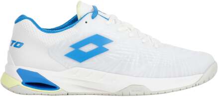 Lotto Mirage 100 II SPD Tennisschoenen Heren-Wit,Blauw - 39,40,40.5,41,42,42.5,43,43.5,44,45,45.5,46,47,48,48.5